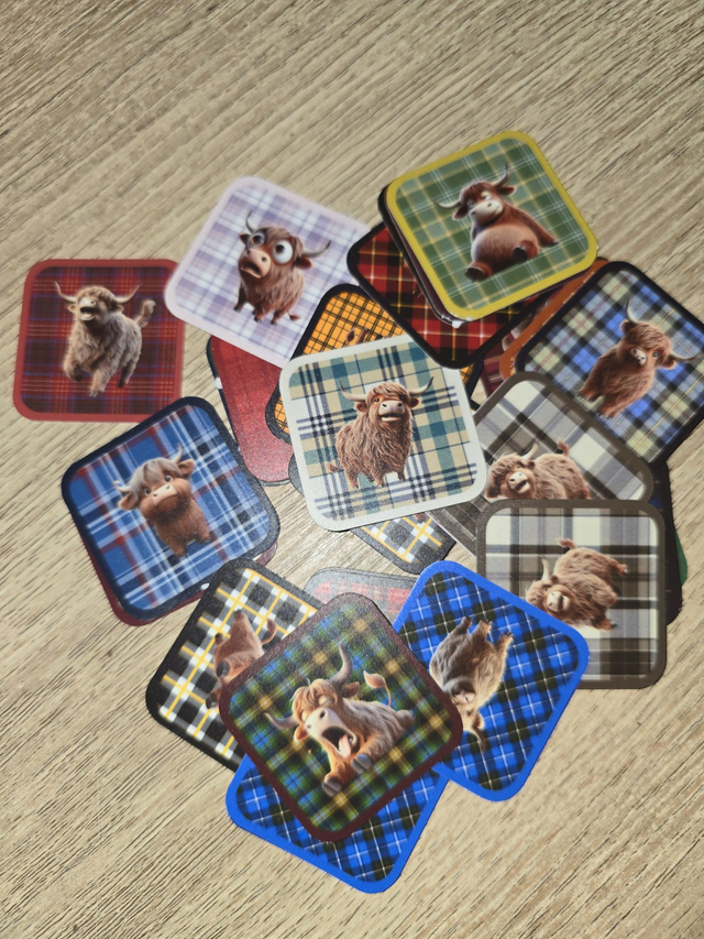 Silly Coo Stickers (8 pack)