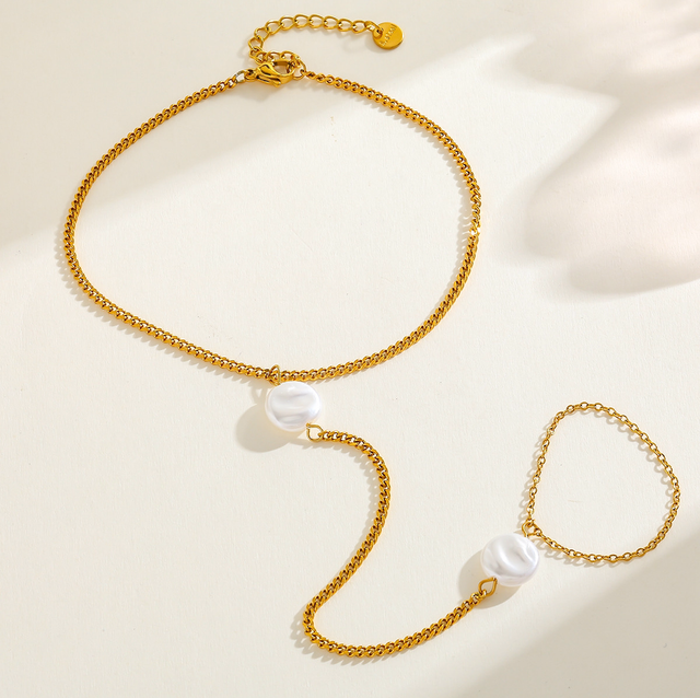 Chaîne de pieds PORTOFINO | En acier inoxydable 