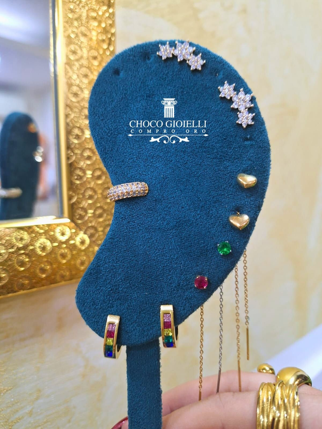 Ear Cuff/Saliscendi - Acciaio Inossidabile