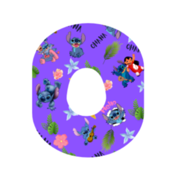 Stitch Purple Over patch G7