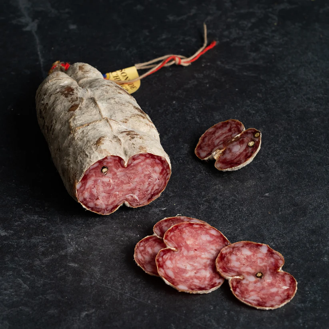Saucisson sec bridé de l&#039;Ardèche au Saint Joseph