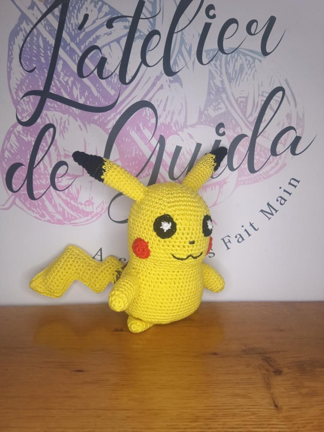 Pikachu au crochet – Fait main