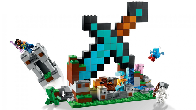 LEGO® Minecraft 21244 Der Schwert-Außenposten