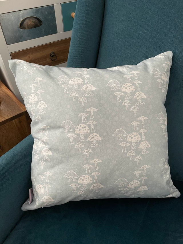 Cushion Cover (45cm x 45cm) - Fungi Silhouettes