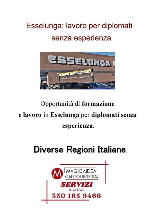 Candidature Esselunga