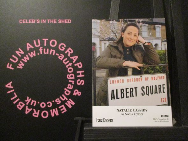 Natalie Cassidy (Sonia Fowler) Original EastEnders Cast Card