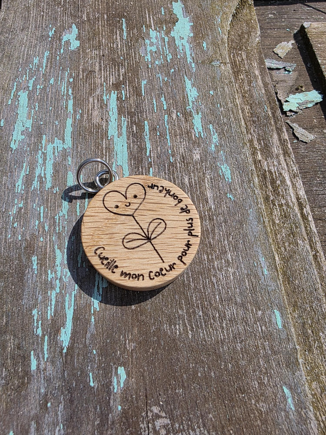 Pendentif Cueille mon coeur