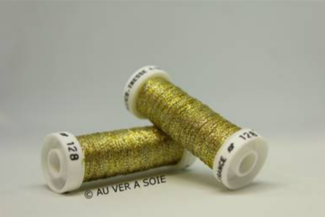 Fil métallisé N°128 - Au Ver à Soie