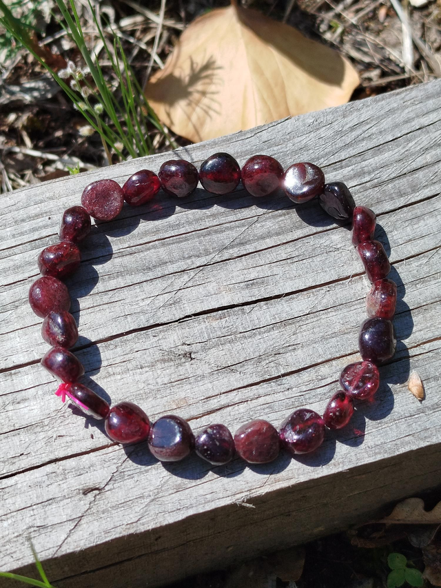 Bracelet Grenat 