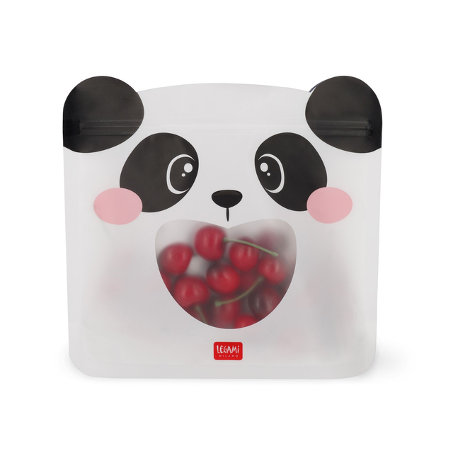 Set di 3 Buste per Alimenti Panda - Snack Bags