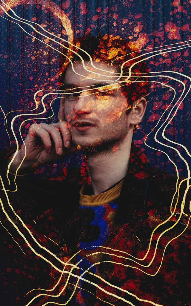 Portrait classique, Retouche en argentique