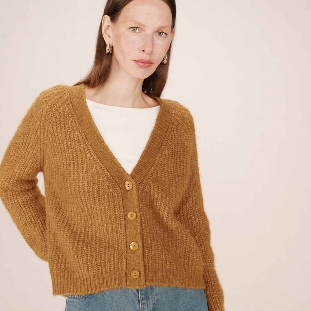 Cardigan ocre Grace&amp;Mila