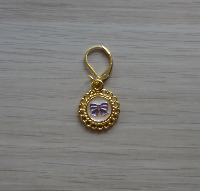 Marqueurs de mailles amovibles nœud papillon