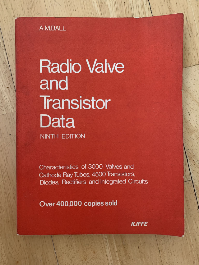 Radio Valve and Transistor Data 9th edition