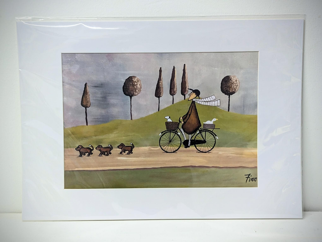 &#039;A Good Day Out&#039; - Art Print by Martina Finnegan