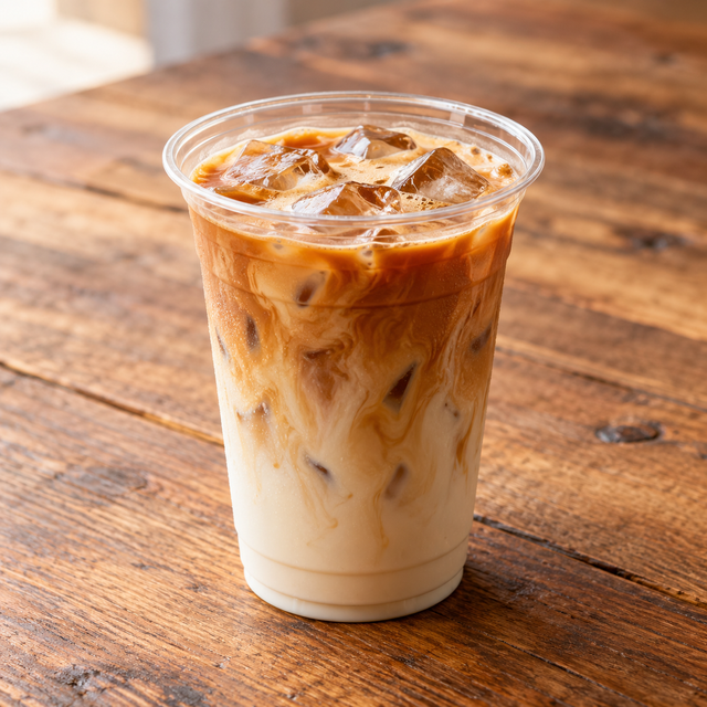 Iced Hazelnut Latte