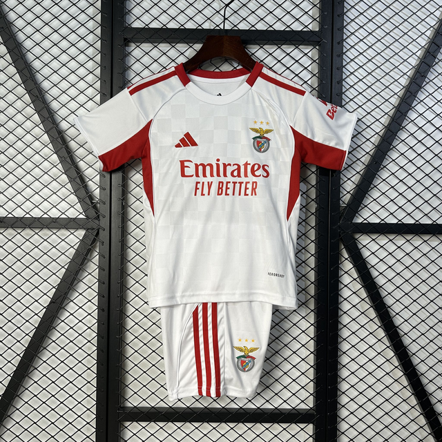Conjunto camiseta + pantalón NIÑOS 3ª Benfica- 25-26