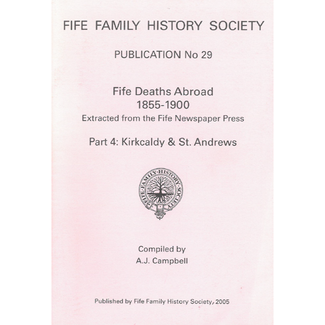 Fife Deaths Abroad 1855-1900 Part 4
