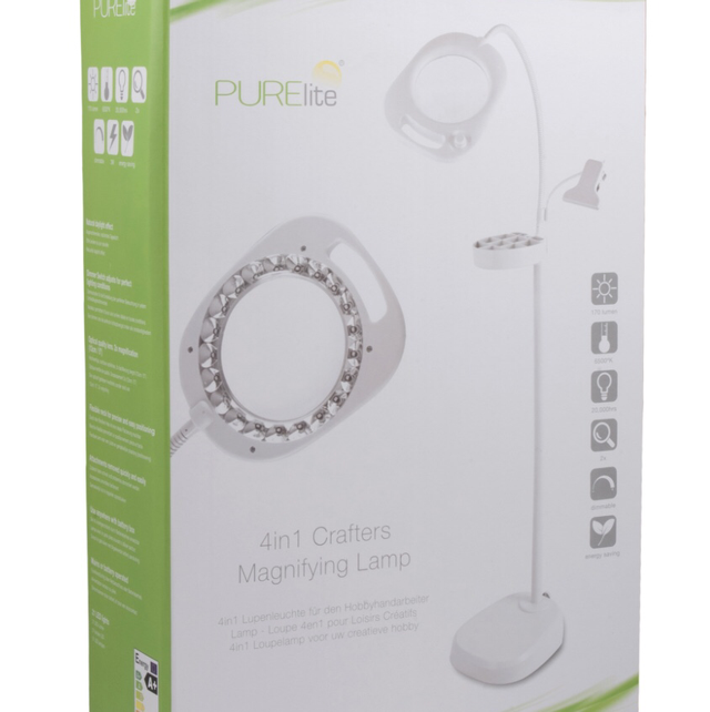 PURElite Magnifying Lamp: Craft: 4-in-1: LED