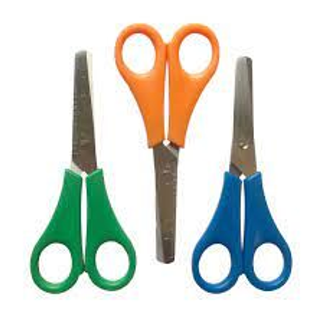 Ciseaux pour droitier Ciseaux d'écolier de 4 à 10ans