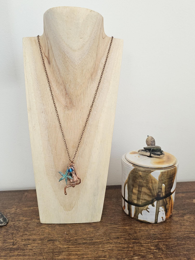 Coquillage électroformé en cuivre 2