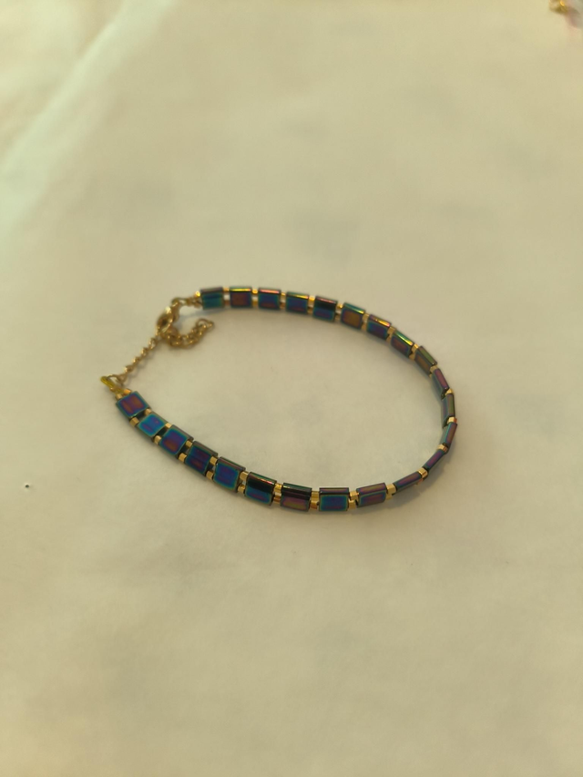 Bracelet perle Bleu 