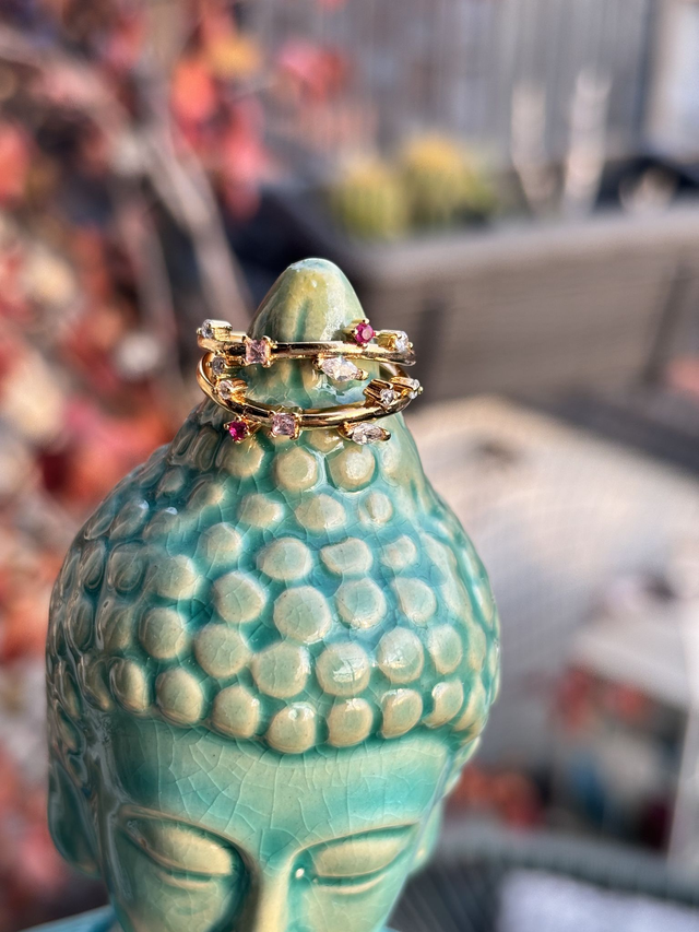 Anello FEDINA zirconi multicolor