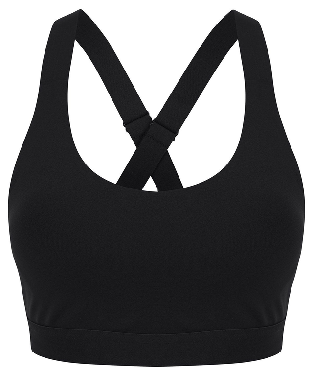 Custom Sports Bra Black