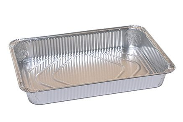 Contenitori vaschette in alluminio 149 rettangolari vol. 2250 cc