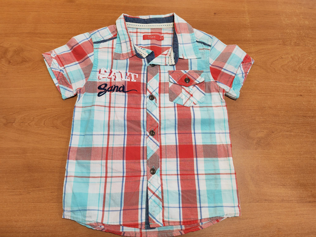 Chemisette à carreaux 5 ans