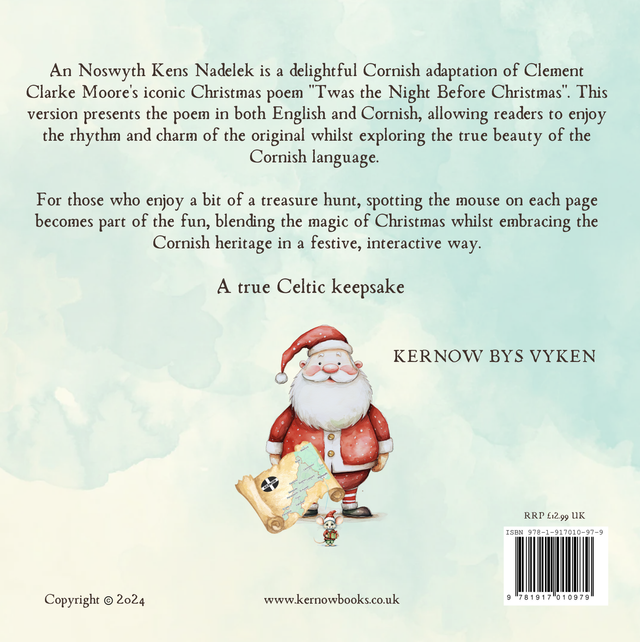 An Noswyth Kens Nadelek - Cornish / English Edition