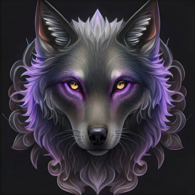Fantasy Wolf T-shirt