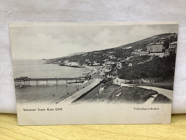Ventnor, from East Cliff, Isle of Wight Valentine&#039;s Series Vintage Postcard Our Ref No. R896 £2.50