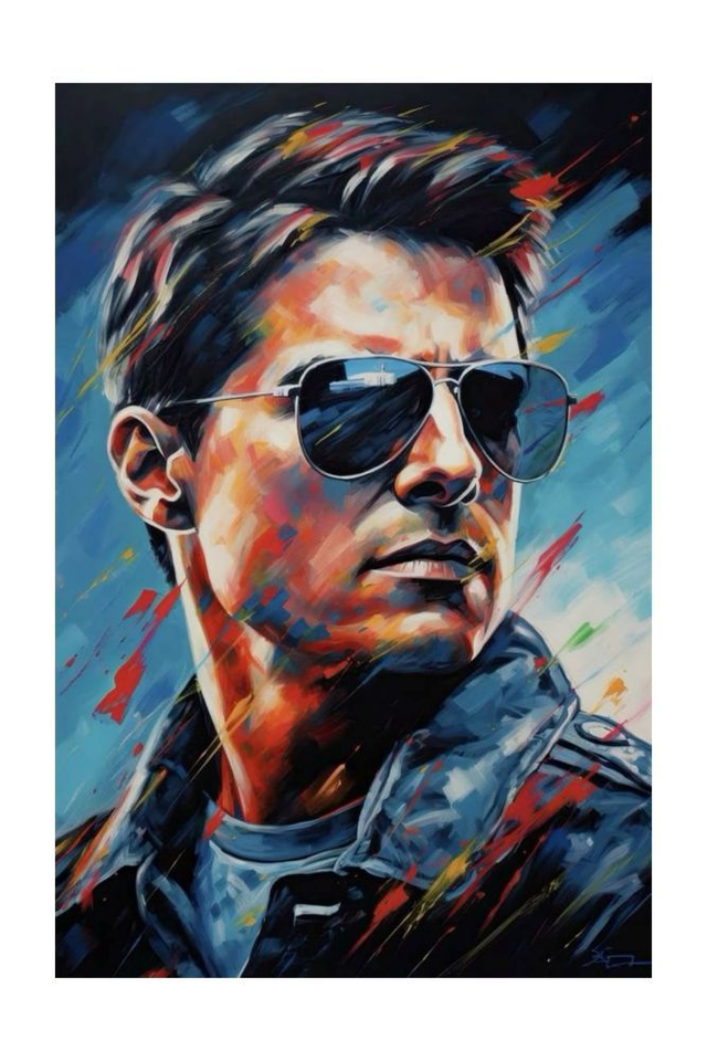 Tom Cruise Top Guns Movies Art Print