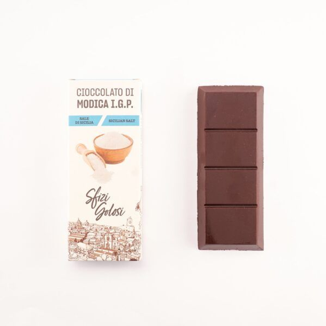 Cioccolato di Modica IGP – Sale di Sicilia 60g