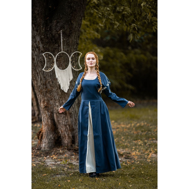 Kleid Larina Blue/Natural