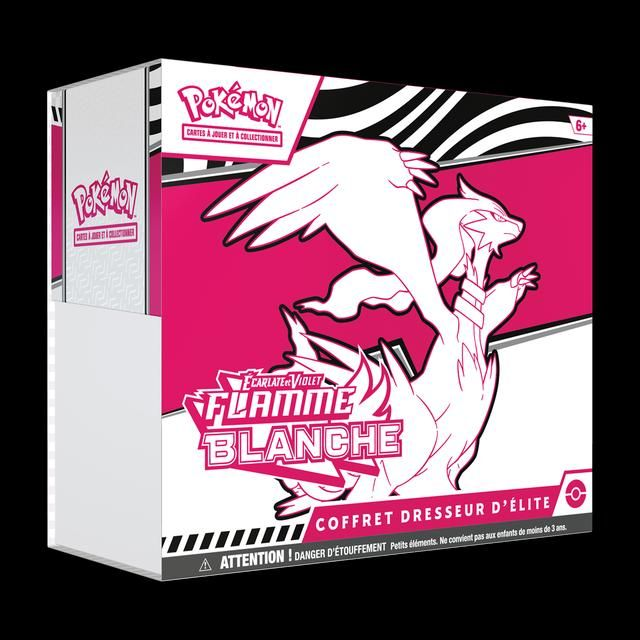 Pokémon EV10.5 : Coffret Dresseur d'Elite Flamme Blanche