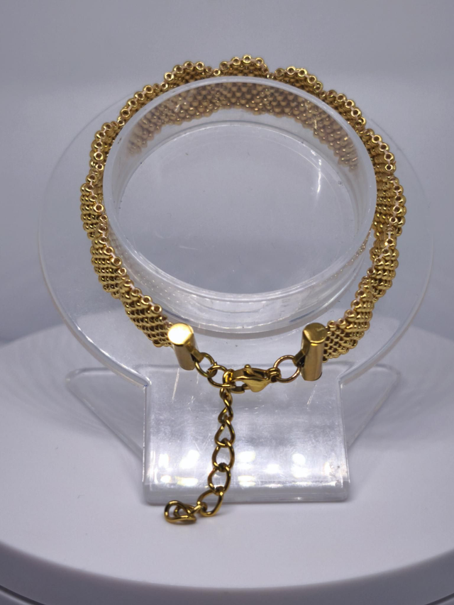 Bracelet beadweaving 17,5cm