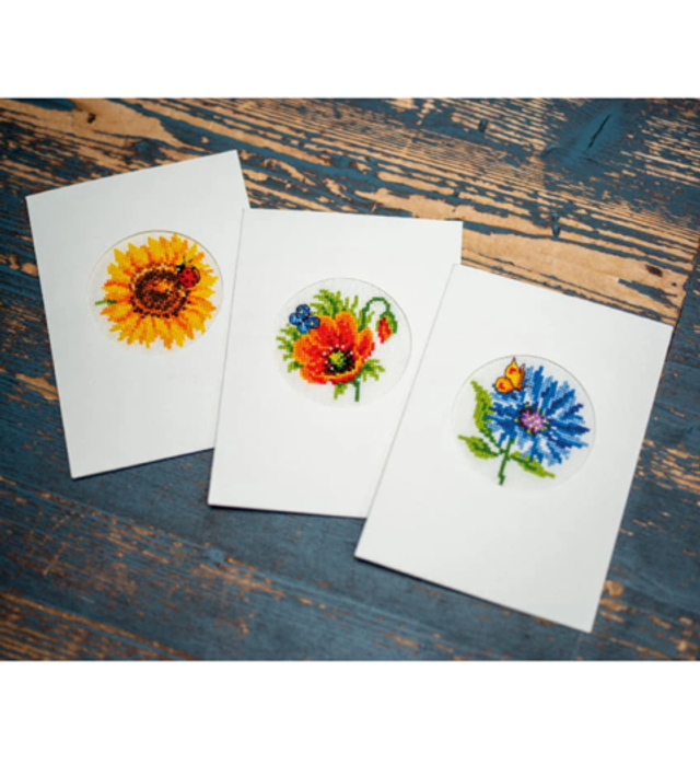 Grußkarten Sommerblumen