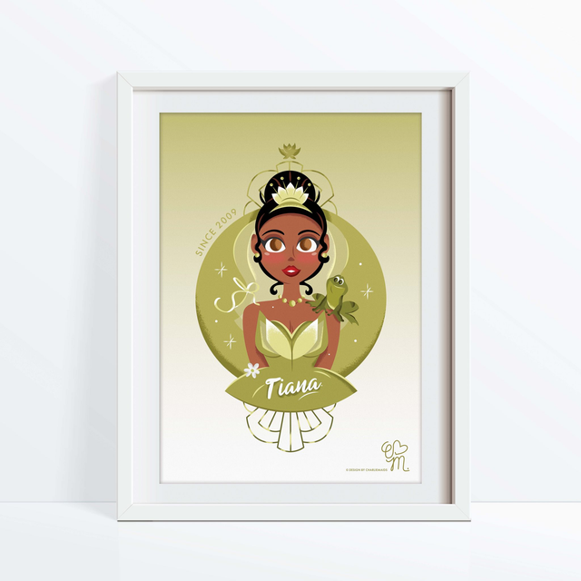 Illustration Girl Power | 14 Tiana