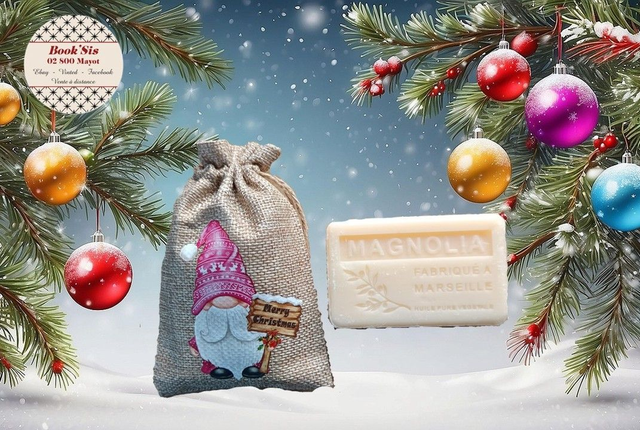 Bourse gnome " Savon de Provence