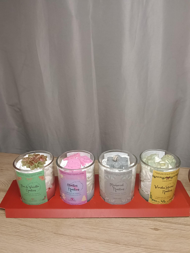 Coffret Noelius - 4 bougies