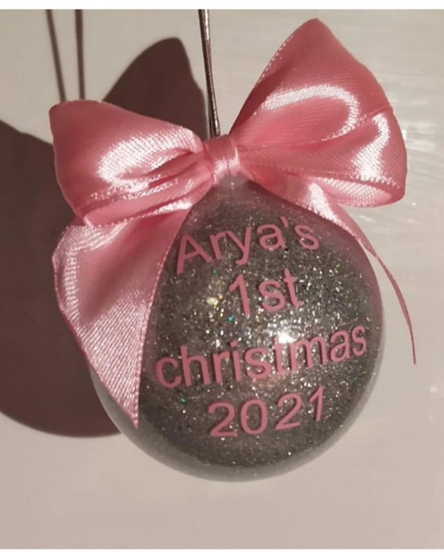 Baby's 1st Christmas Bauble