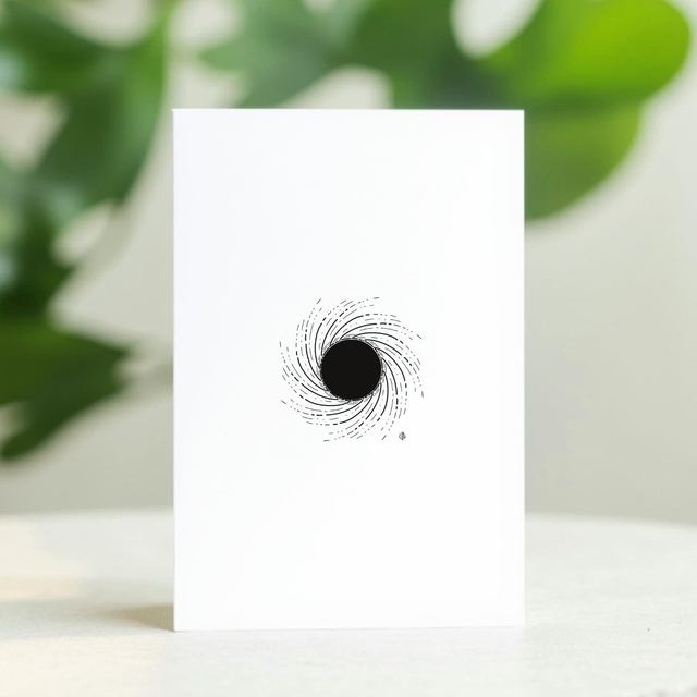 "Inexploré" Carte postale- 2024