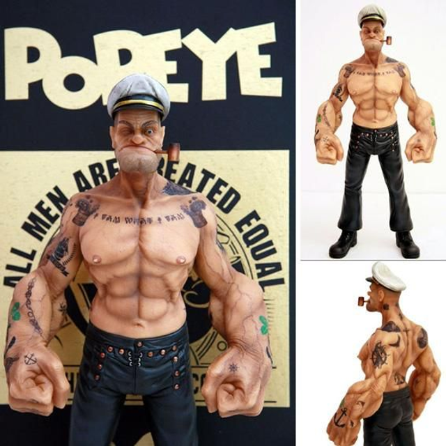 Figura Popeye escala 1/6 30cm