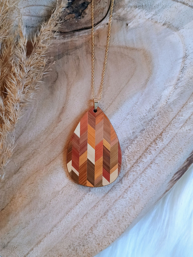 Collier GOUTTE Chevron