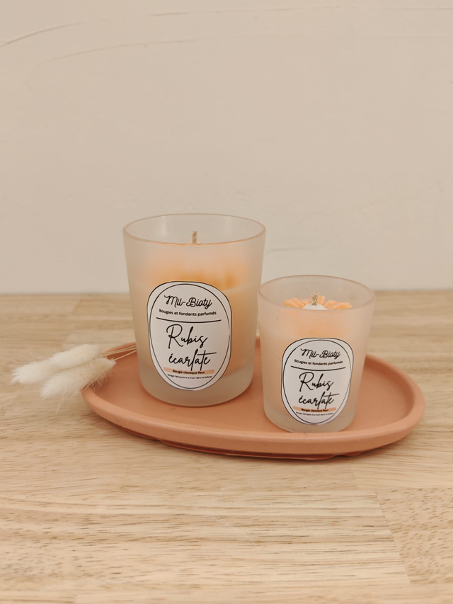 Bougie classique : Rubis écarlate