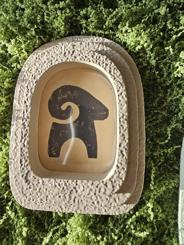 Bouc de yule mini cadre 