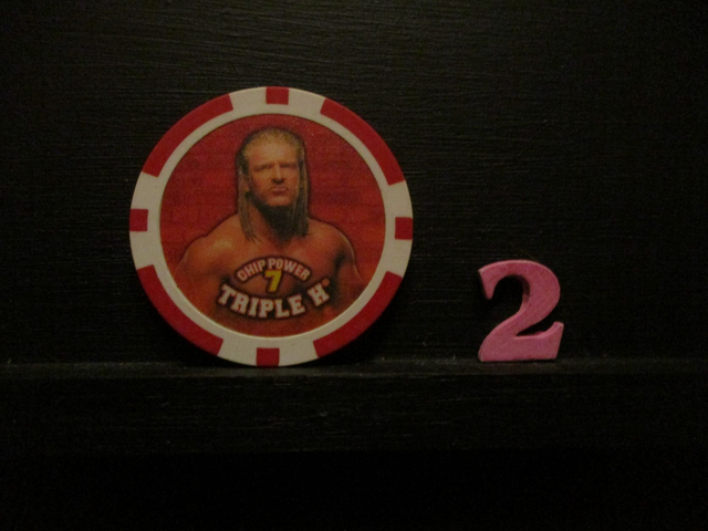 Triple H - Chip Power 7 Original Wrestling Chipz (2)