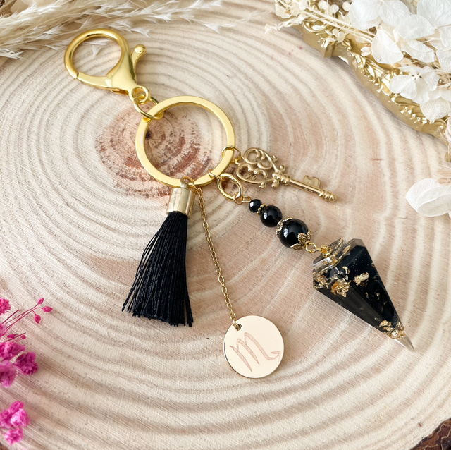 Porte-Clef en Tourmaline